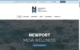 Newport Mesa Chiropractic & Wellness website