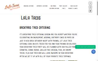 LaLa Taco Catering