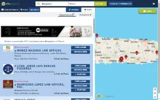 Abogados de Accidentes USA of Norwalk website