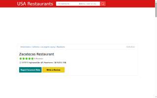 Zacatecas Restaurant