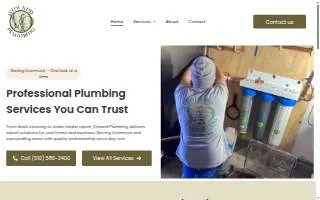 Vinland Plumbing website