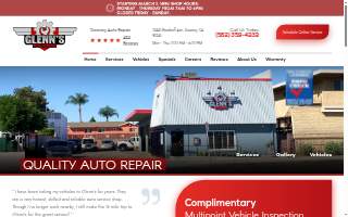 Glenn's Auto Service - Best Auto Repair Shop in Downey Ca including Lexus, Acura, Kia and Subaru Vehicles