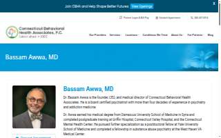 Connecticut Behavioral Health: Awwa Bassam MD