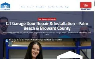 CT Garage Doors website
