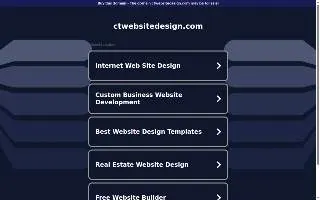 CT Website Design of Norwich website