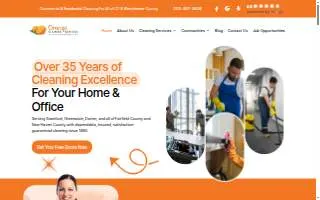 Orange Cleaning Services - Danbury website