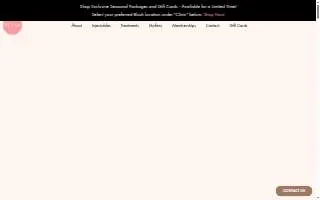 Blush Med Spa of Orange website