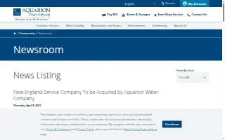 New England Service Co website
