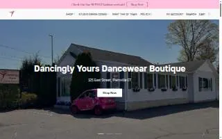 Dancingly Yours website