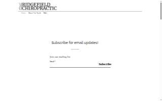 Ridgefield Chiropractic & Wellness Center