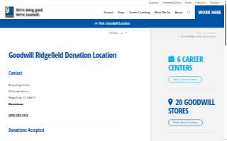 Goodwill Ridgefield Donation Station