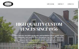 Cape Cod Fence