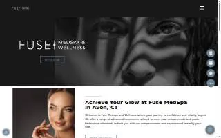 Fuse Medspa and Wellness website