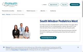 ProHealth Physicians, South Windsor Pediatrics West