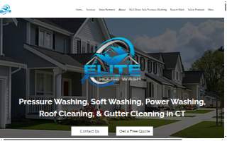 Elite House Wash LLC of Southington website