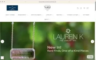 NAGI Jewelers website