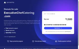 The Executive Chef Catering