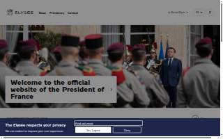 Macron Store Connecticut website