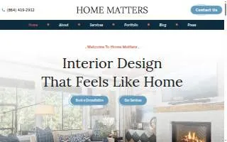 House Matters Interiors of Trumbull website