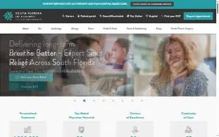 South Florida ENT Associates of Kendale Lakes website