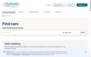 ProHealth Physicians Pediatrics, Wallingford ** We're Open! New Name: ProHealth Physicians Pediatrics, Wallingford **