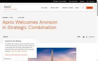 Aronson Orthodontics - Waterbury website
