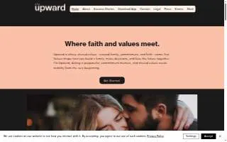 Upward Counseling website