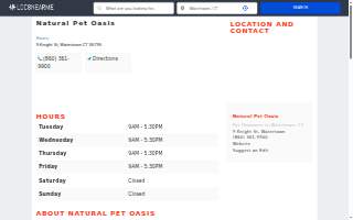 Natural Pet Oasis