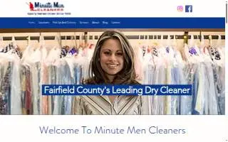 Minute Men Cleaners-Launderers of Westport website