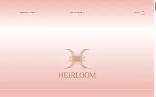 Heirloom Catering of Germantown website