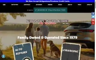 Country Auto Care of Windsor website