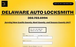 Delaware Auto Locksmith