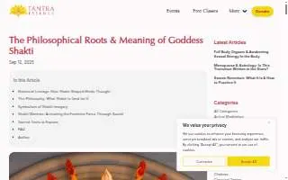 Shakti Yoga Tribe of Brookside website