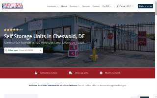 Sentinel Self Storage - Cheswold
