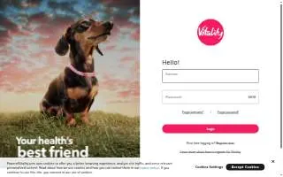 Vitality Living Lake Forest of Lively website
