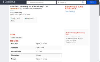 Stokes Towing & Recovery LLC