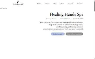 Healing Hands of Middletown website