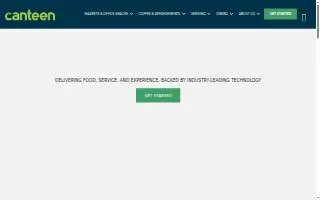 Canteen of Milford website