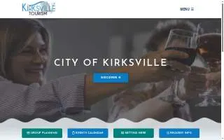 Kirksville Web Design of Milford website