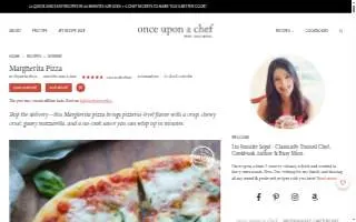 Margherita's Pizza website