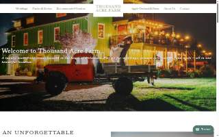 Thousand Acre Farm Wedding & Event Venue