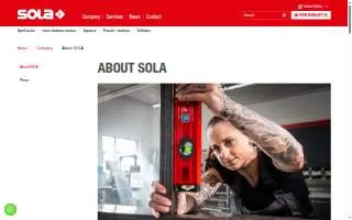 Sola Coffee Bar website