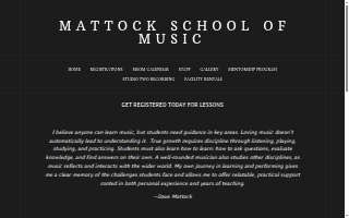 Mattock School of Music