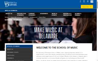 University of Delaware School of Music