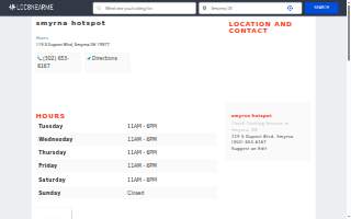 smyrna hotspot