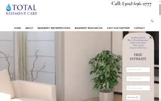 Total Basement Care website