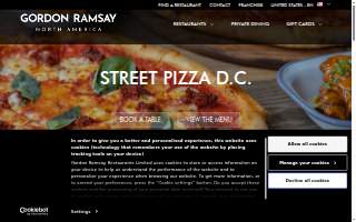 Gordon Ramsay Street Pizza - Washington D.C.