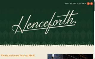Henceforth