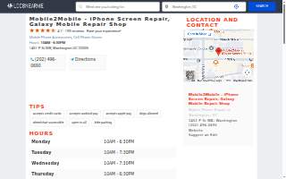 Mobile2Mobile - iPhone Screen Repair / Cell Phone Repair DC