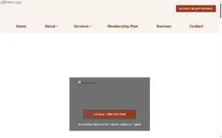 Allin Dental Care website